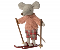 Maileg Winter-Maus große Schwester mit Ski